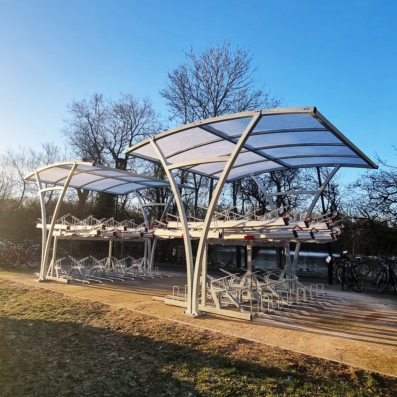 Oxford Brookes University Cycle Parking